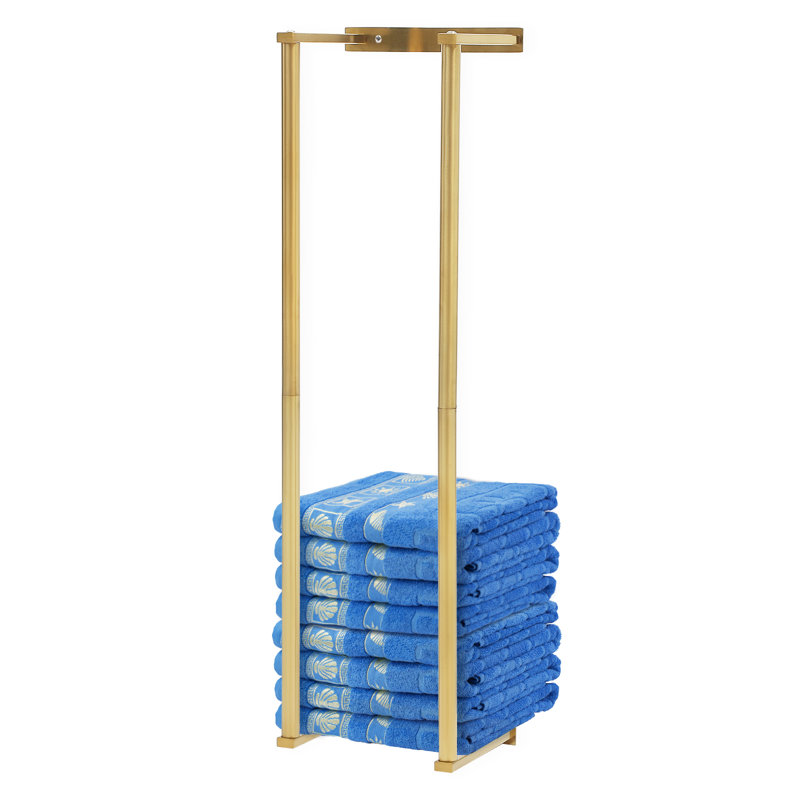 JOYDING 28.74" H Towel Rack Bathroom Towel Storage Wall Mounted Towel